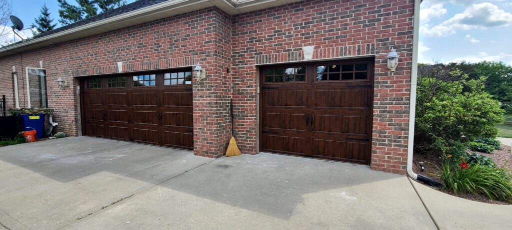 wood garage doors