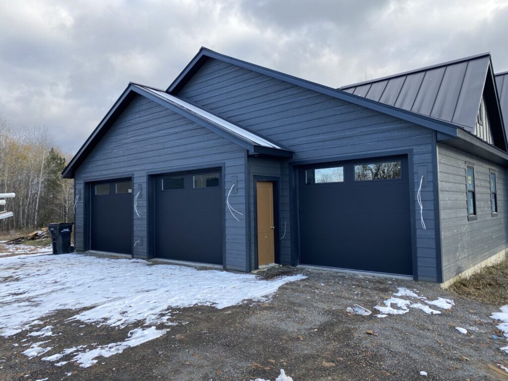 modern flush garage doors