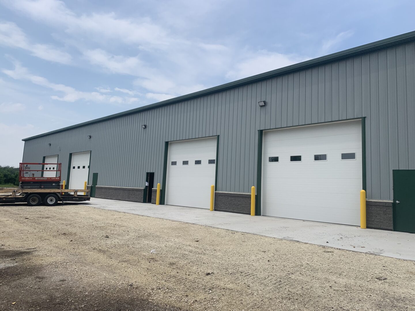 commercial overhead door installation near Plover, WI, New Berlin, WI, and Stevens Point, WI. This installation was completed by Central Door Solutions