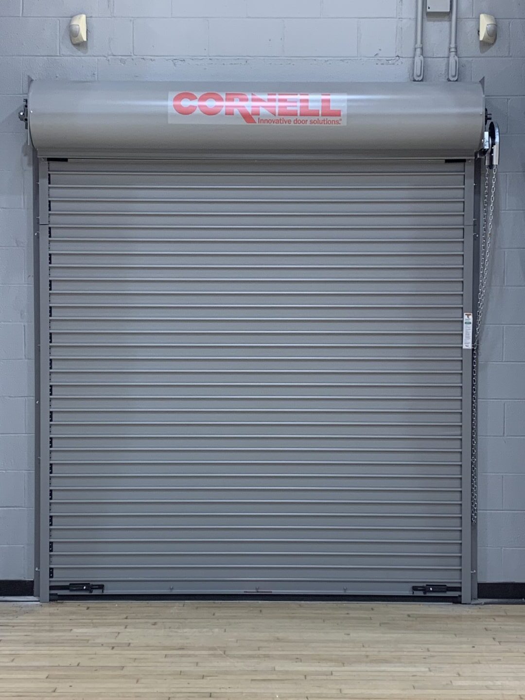 rolling steel door installation