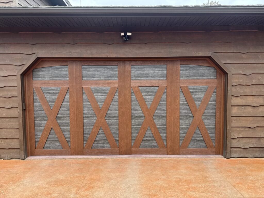 New garage door